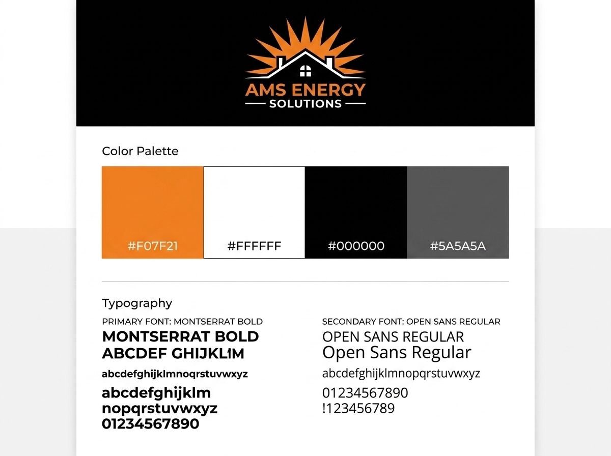 AMS Energy Solutions brand guide