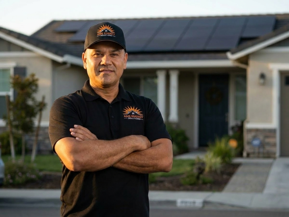 Sal Magallon, owner of AMS Energy Solutions