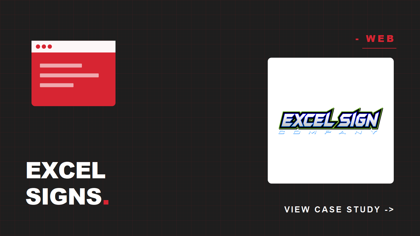 Excel Sign Company case study