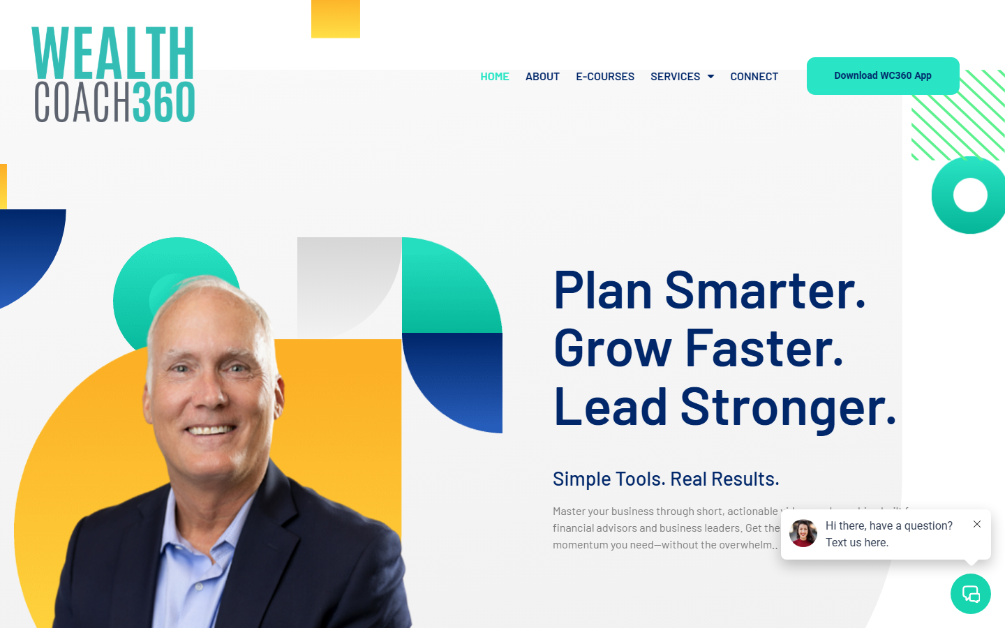 E-course platform UI